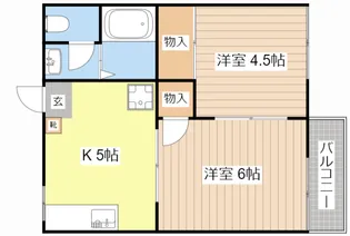 メゾン叶【2階】の間取り