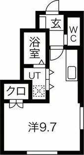 ル・メイユール東宮野目B棟【1階】の間取り