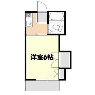 カーサ東松山A【2階】の間取り