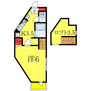 ステージ上青木II【1階】の間取り