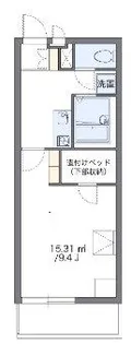 レオパレス橙【2階】の間取り