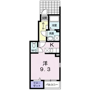 グランツ【1階】の間取り