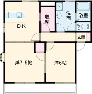 デリアスNAKA【1階】の間取り