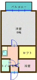 サンジュニア【1階】の間取り
