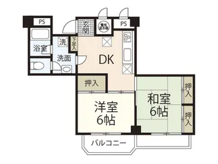 みのりハイム【5階】の間取り