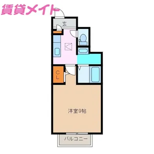 Milky way【1階】の間取り