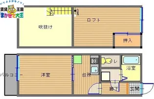 メルフィーズIII【2階】の間取り