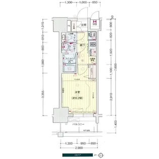 愛知県名古屋市中区栄5【マンション】の間取り