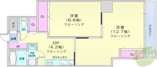 マンション立町【2階】の間取り