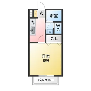 サン・friends堀の内【2階】の間取り