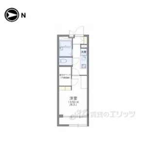 レオパレス千成2【2階】の間取り