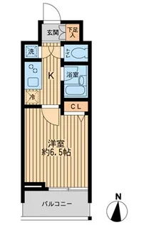 HF早稲田レジデンス【4階】の間取り