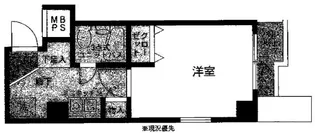 クリオ川崎壱番館【8階】の間取り