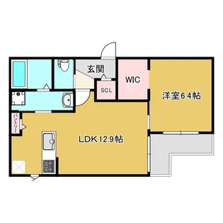 カージュ野村【2階】の間取り