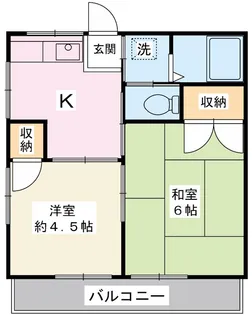 ミキハウス【2階】の間取り
