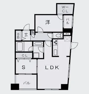 東京都中央区新川2【マンション】の間取り