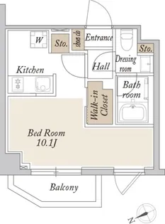 東京都練馬区豊玉北2【マンション】の間取り