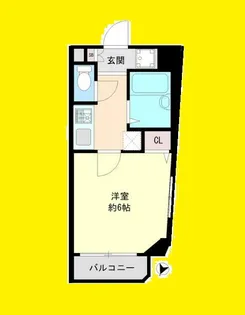 東京都目黒区平町2【マンション】の間取り