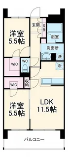 RJRプレシア川口【7階】の間取り