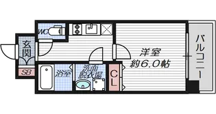 大阪府大阪市都島区東野田町5【マンション】の間取り