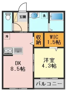 東京都葛飾区青戸4【アパート】の間取り