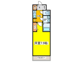 S-RESIDENCE堺市駅前【12階】の間取り