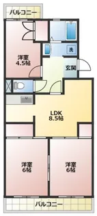 アーバンビレッジ【2階】の間取り