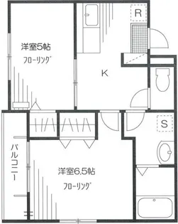 プリマヴェーラ狭間【2階】の間取り