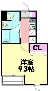 フルリール【3階】の間取り
