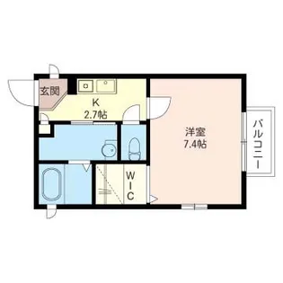 ハニーハウスB【2階】の間取り