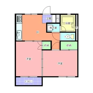 ニューサンハウス【3階】の間取り