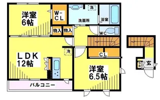 東京都府中市小柳町5【アパート】の間取り