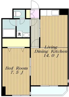 東京都町田市原町田1【マンション】の間取り