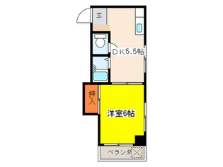 広島県広島市西区楠木町1【マンション】の間取り