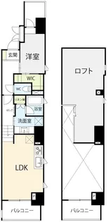 ソレア【4階】の間取り