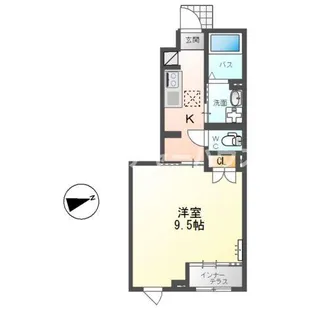 T.Bコート(ティービーコート)【1階】の間取り