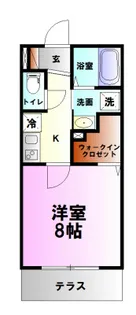 GRAVURE DE PRIER【2階】の間取り