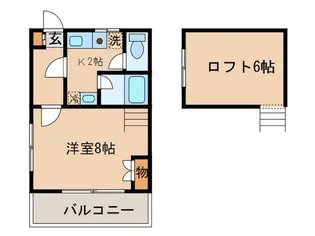 サウンドグレ-スPartIII【2階】の間取り