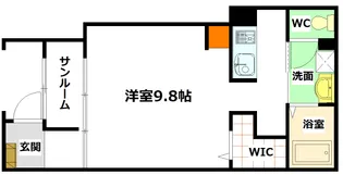 広島県安芸郡府中町鶴江1【アパート】の間取り