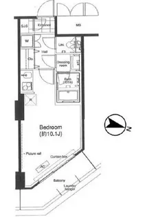 グランハイツ高田馬場【10階】の間取り