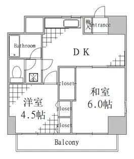 ルアセイントビル【2階】の間取り
