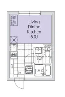 東京都杉並区高井戸西1【マンション】の間取り