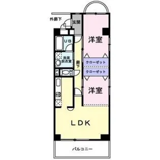 ウィペット・スクエア【2階】の間取り