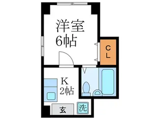 下鴨松柏【1階】の間取り