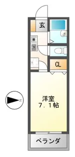 グレース栄【2階】の間取り