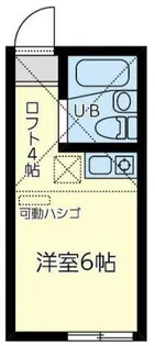 ユナイト東寺尾ジャンルイジ【2階】の間取り
