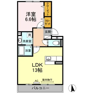グランド ソレイユ【2階】の間取り