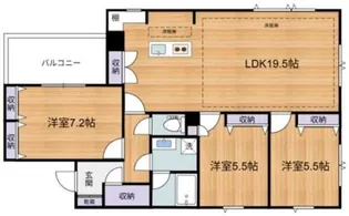 凛樹【2階】の間取り