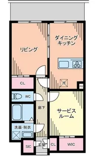 Prime Forest UI【2階】の間取り