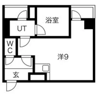 リヴェール阿波座【3階】の間取り